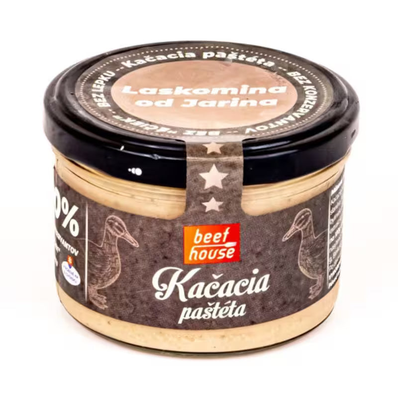 Kačacia paštéta 190g Beef House