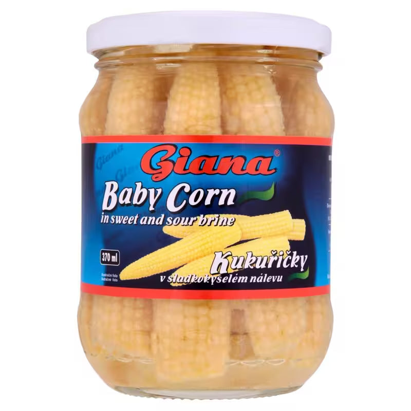 Kukuričné klásky 370ml (340g) Giana
