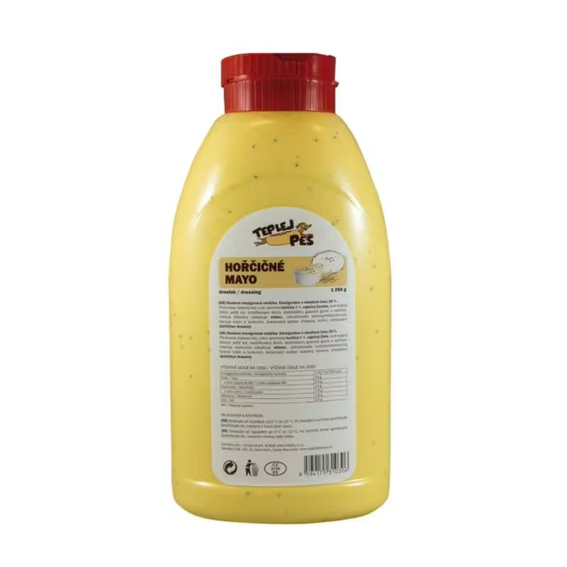 Dressing horčicové mayo 1,25kg Burgr jako kráva