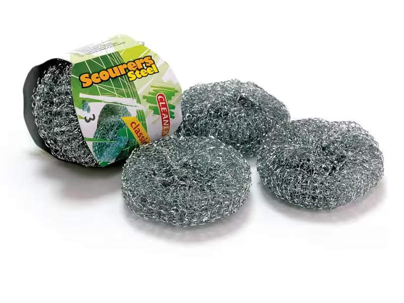 Cleanex Classic drôtenka kovová malá 3ks (12g)
