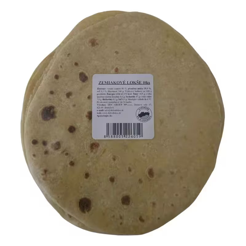 Lokše zemiakové 10x75g DDC group