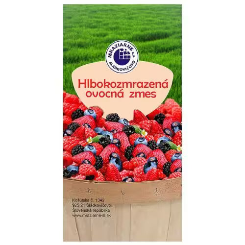 Mrazená Zmes ovocná 400g Sládkovičovo
