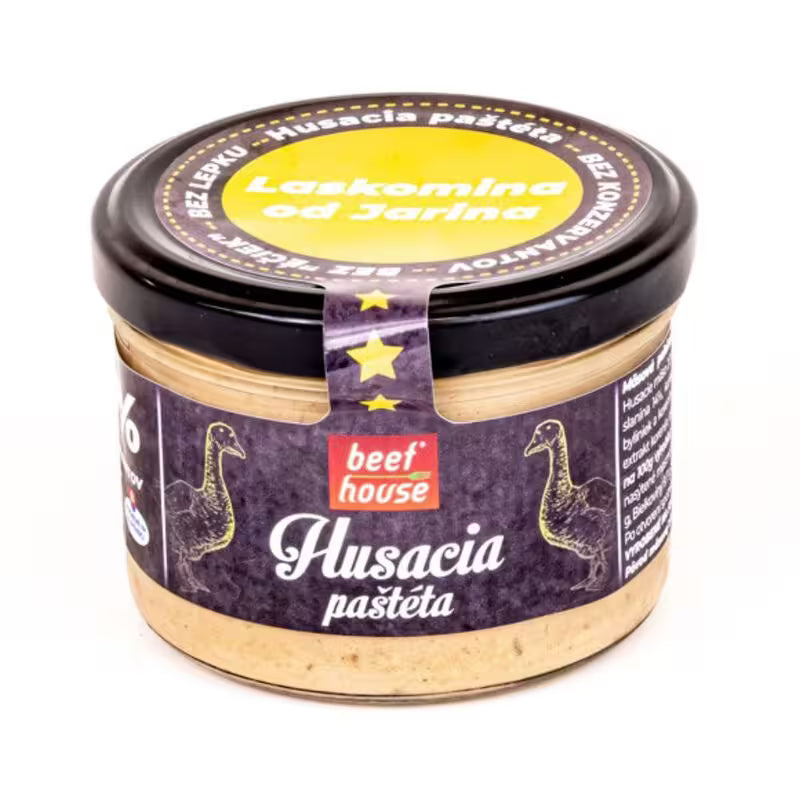 Husacia paštéta 190g Beef House