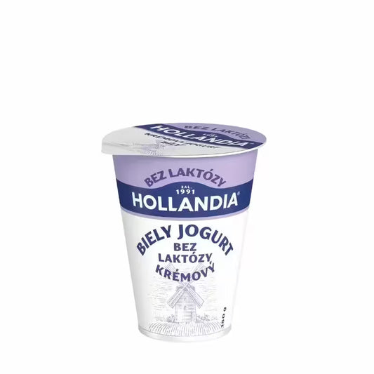 Jogurt bez laktózy biely 180g Hollandia VÝPREDAJ
