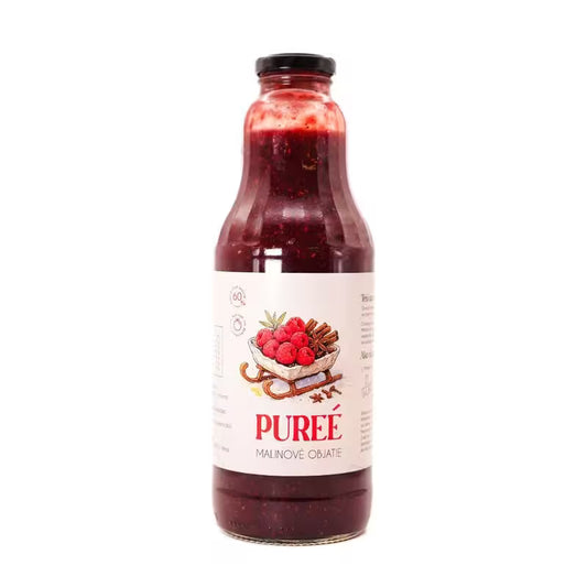 Pyré malinové objatie 1l Pureé