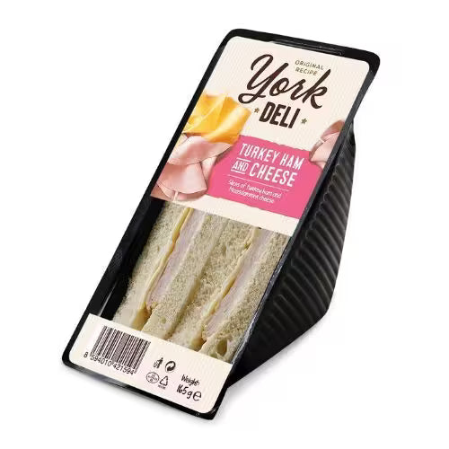 Mrazený Sendvič morčacia šunka & syr 165g Crocodille