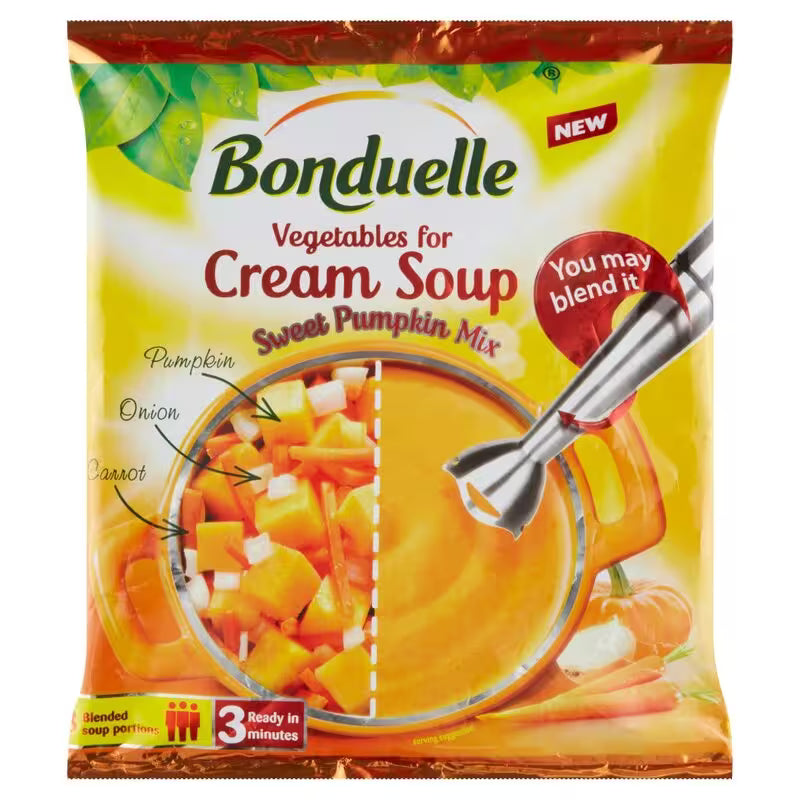 Mrazená Zmes Polievková Tekvicová 400g Bonduelle