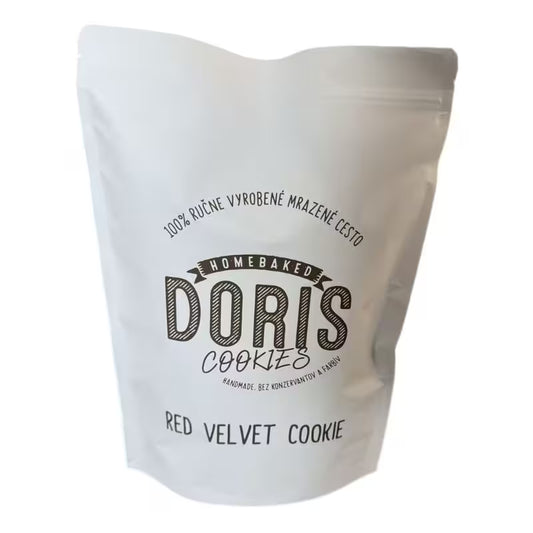 Mrazené Cookies red velvet 25ks/2kg Doris Cookies