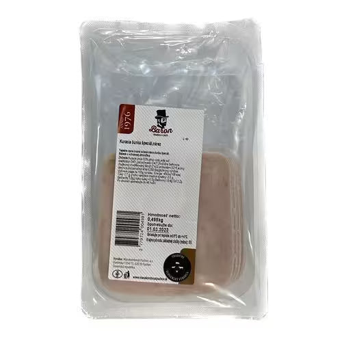 Šunka Kuracia špeciál 85% cca 500g Baron