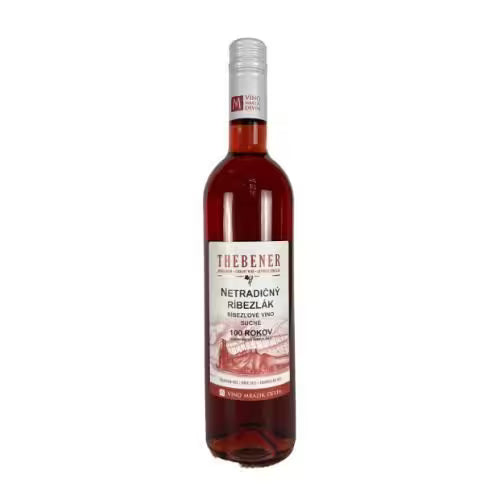 Víno šumivé o. Ríbezlák Thebener 0,75l