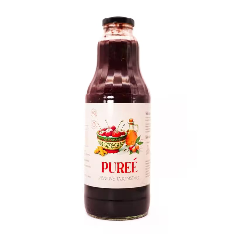 Pyré višňové tajomstvo 1l Pureé