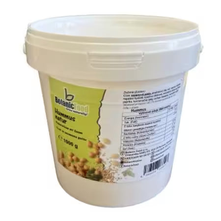 Nátierka rastlinná Hummus 1kg Botanic Food