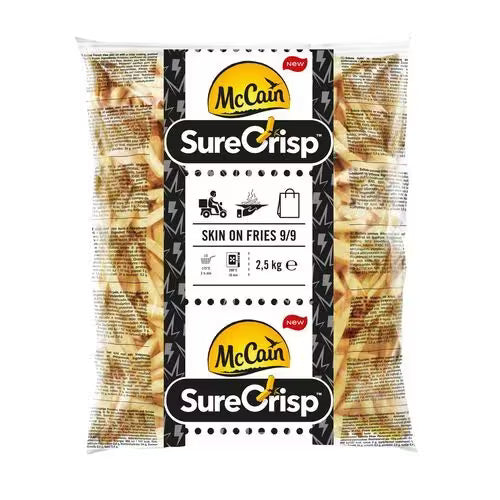 Mrazené Hranolky SureCrisp 9/9mm 2,5kg McCain
