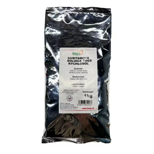 Zmes soliaca dusitanová Rýchlosoľ 1kg Lunys