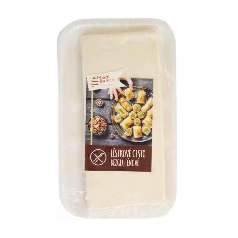 Mrazené Cesto lístkové bezgluténové 300g Pekáreň Harmónia